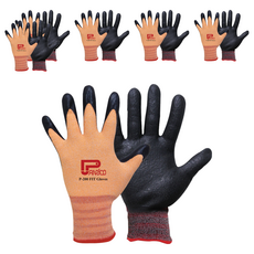 Panrico 百利世 P-200 加厚型止滑耐磨手套 韓國製造, L號, 6個
