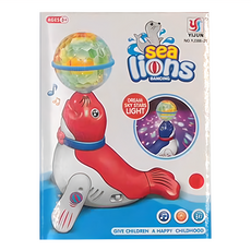 Yijun KIDMATE 晶彩小海獅 Sea Lions 夢幻星空燈光, 混色, 1盒