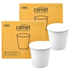 comet 紙杯 180ml, 500個, 2盒