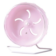 Ding Dong Pet 倉鼠靜音滾輪, 1個, 粉色