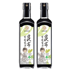 JOYSPRING 喜樂之泉 有機昆布醬油, 天然純釀造, 慈心有機驗證, 500g, 2瓶