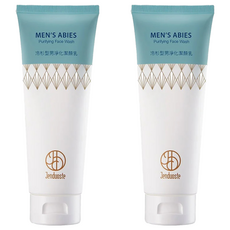 Jenduoste 冷杉型男淨化潔顏乳, 保濕清爽配方, 120ml, 2條