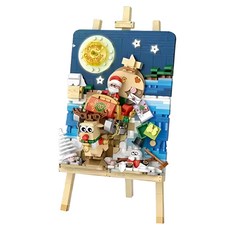 LoZ 立體畫 積木玩具, 雪橇車, 1盒