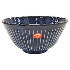 kanesho 金正陶器 哆啦A夢 陶瓷碗, 12cm, 深藍色, 1個