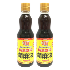 譽方媽媽 純黑芝麻胡麻油 370ml, 2瓶