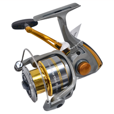 okuma 寶熊釣具 MONKEY捲線器 MO4000, 金色、銀色, 1個, Monkey 4000A