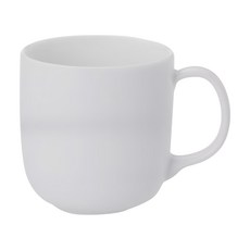 TG 無圈足白瓷馬克杯 320ml, 白色, 1個