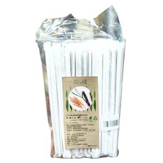 renouvo 甘蔗吸管, 100%植環保, 平口, 6*210mm, 100支, 1包