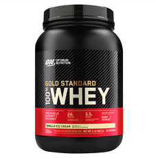 OPTIMUM NUTRITION 歐恩 金牌乳清蛋白(香草冰淇淋風味) 2LB, 1桶