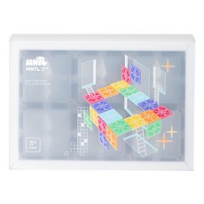 MNTL 建築師積木套裝，42塊積木, 透明色, 1組