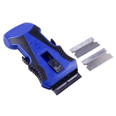 TOK 伸縮刮刀組 (一片POM雙面塑膠刀片 + 兩片sk5金屬刀片), 1組, 6組