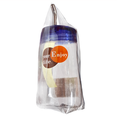 沿明 健康調理油罐(小), 200ml, PETG材質, 304不鏽鋼管, 1個