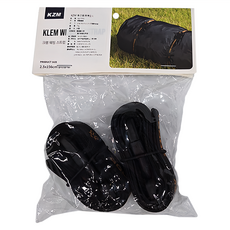 KZM OUTDOOR 多功能束帶 2.5 x 156cm 70g 2入, 黑色, 1包