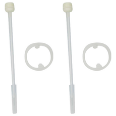 US baby 優生 吸管替換組, 透明, 300ml, 2組