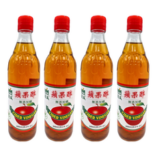 KOKUMORI 穀盛 無糖蘋果酢, 600ml, 4瓶