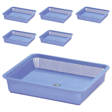 GIMI 吉米 大雅籃 39.2 x 31 x 8cm 顏色隨機 收納籃 置物籃, 6個