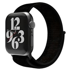 SINJIMORU 兼容輕量運動錶帶, 黑色, 1條