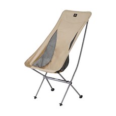 Naturehike 挪客 鋁合金折疊月亮椅 YL06款 19HWJJ NH18Y060-Z, 沙丘褐, 1個