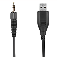 Saramonic 楓笛 音源連接線 3.5mm TRS鎖附式連接頭 標準USB插頭, USB-CP30, 1條