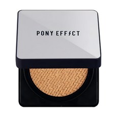 PONY EFFECT 氣墊粉餅組, SPF50 PA+++, 抗藍光和紫外線, 無重力粉體, 001 ROSY IVORY, 1組