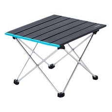 Naturehike 挪客 FT08 鋁合金折疊桌 NH19Z008-Z, 41cm, 岩石黑, 34.5 x 29 x 41cm, 1個