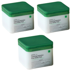 EUNYUL 積雪草鎮靜爽膚棉片, 60片, 3罐