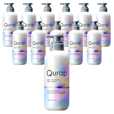 Qurap 氨基酸保濕修護潤髮乳 水果花香, 440ml, 12瓶