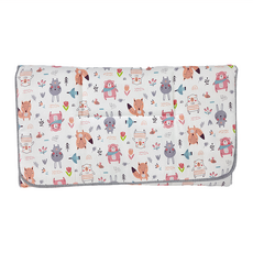 Annette 純棉加厚睡墊 好朋友 兒童床墊, 120 x 70cm, 米色, 1個