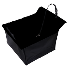 捷華 寵物後座坐墊, 黑色, 1個