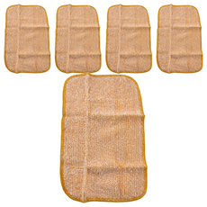 瓦斯爐專用清潔抹布，超強吸水纖維材質，約20x30cm, 1條, 5條