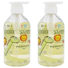 Baby Lion 獅子寶寶 兒童水嫩沐浴露 500ml 適合4歲以上兒童, 2瓶