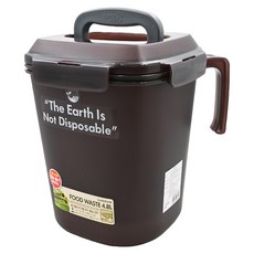 LocknLock 樂扣樂扣 廚餘回收桶 4.8L, 棕色, 1個