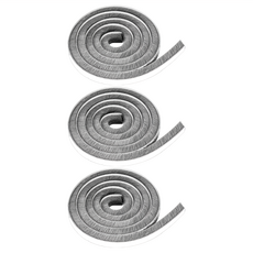 小麥購物 毛絨密封條 Y984 10m x 7 x 6mm 140g, 3捲