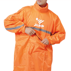 JUMP 將門 POCKET+ 後反穿防水一件式風雨衣 3XL 360度全方位反光設計