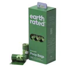Earth Rated 莎賓 環保撿便袋 薰衣草香味 315個, 21捲, 1組
