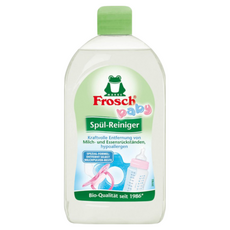 Frosch 德國小綠蛙 嬰兒餐具洗滌液 500ml, 有效去除奶漬、果汁、食物殘渣, 3瓶