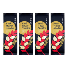 日舒醒 蕎麥揉成麵 (純素), 無添加, 口感Q彈, 225g, 4包