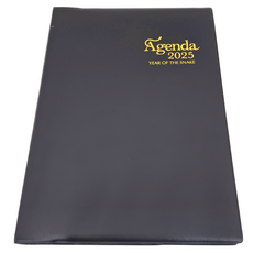 SEASON Paper&Gift 四季紙品禮品 2025年 日誌, 黑色, 1個