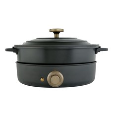 TECO 東元多功能煎烤調理鍋 Set, 採用高厚度壓鑄合金鍋蓋, YP0318CB