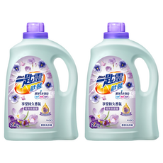 Attack 一匙靈 台灣公司貨 歡馨香氛洗衣精 蝶舞紫羅蘭香, 2.4kg, 2瓶