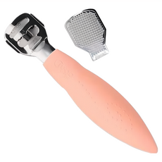 Credo 德國克雷多刨腳皮棒+磨皮片組 (顏色隨機) 輕鬆去除老繭死皮，重現嫩滑雙足, 40g, 1組