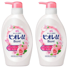 Biore 蜜妮 沐浴乳 天使玫瑰, 480ml, 2瓶