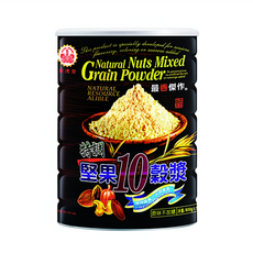 崇德發 特調堅果十穀漿 天然混合穀物粉 無防腐劑, 800g, 1罐
