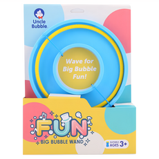 Uncle Bubble 安可堡 慧星泡泡 118ml, 淺藍色 + 黃色, 1個