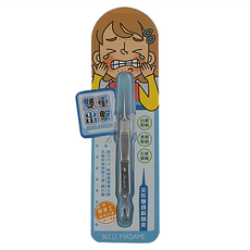 BELLE MADAME 貝麗瑪丹 雙重出擊尖形雙頭粉刺夾, 1個