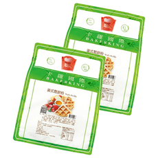 Bakerking 卡羅 美式鬆餅粉 Waffle Pre-Mix, 2kg, 2包