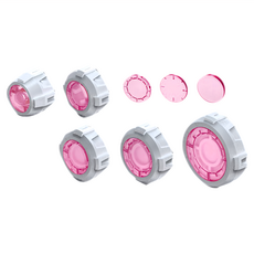 BANDAI 改造配件 鏡頭配件 MS SIGHT LENS 01 粉紅色 1組, φ2.5基部, φ3.5基部, φ4.0基部, φ5.5基部