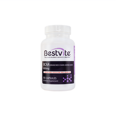 Bestvite BCAA支鏈胺基酸膠囊, 90顆, 900mg, 1罐
