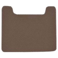 skylife U型貓砂墊 無毒EVA材質 洞口約0.5cm, 53 x 45cm, 深咖, 1個