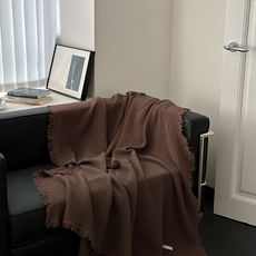 KUIBAO 快豹生活 美拉德 色棉紗布毯